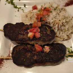Mediterranean Grill signature dishes Lamb Kabob
Fattoush Salad
Shawarma